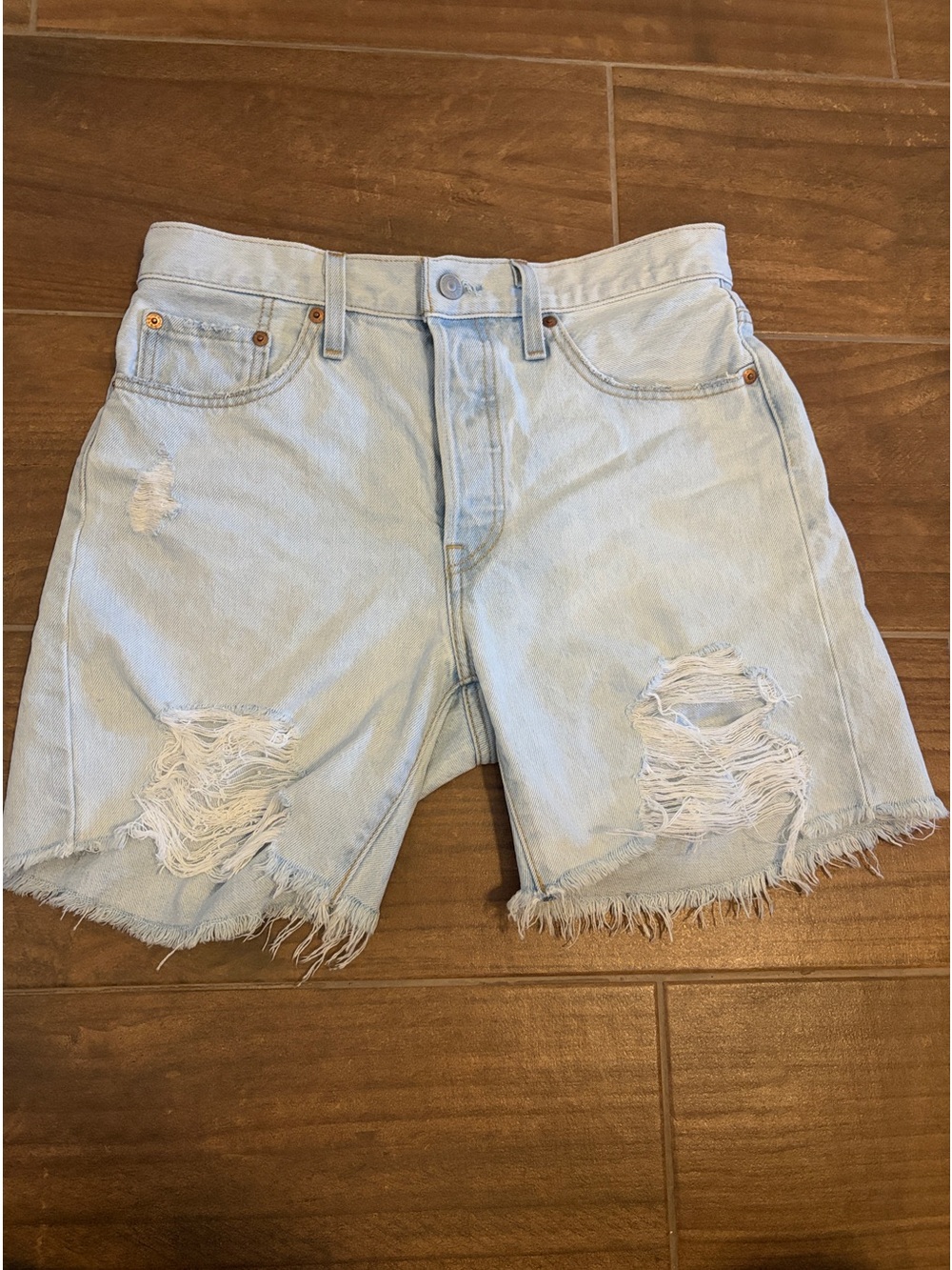 Levis 501 Denim Shorts